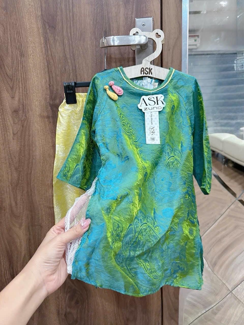 Pre-order áo dài for girls- Ao dai truyen thong