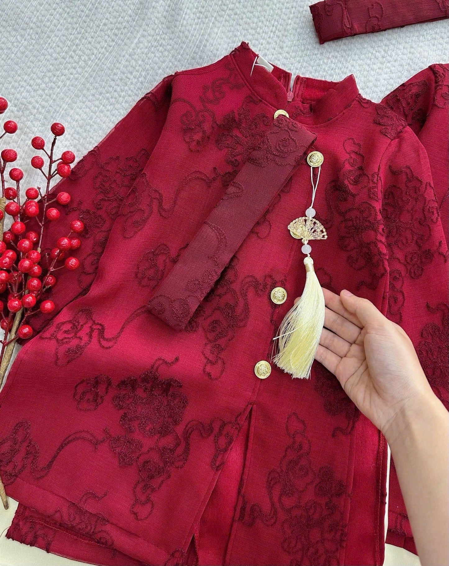 Pre-order áo dài for boys- Ao dai truyen thong