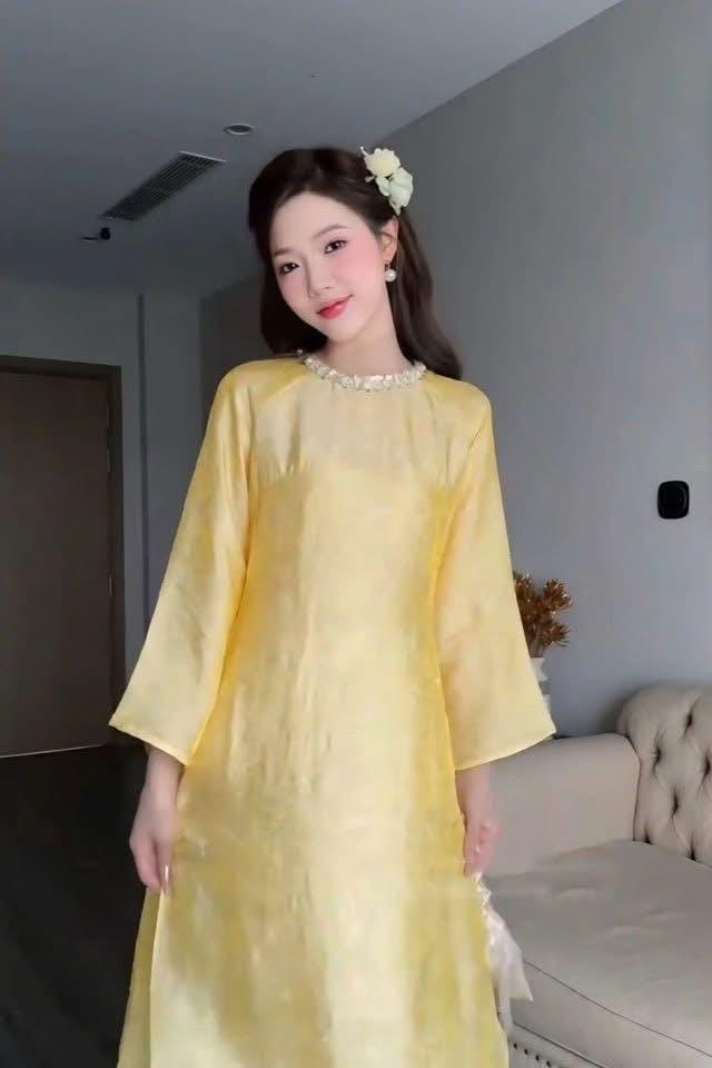 CLEARANCE modern Ao Dai- Tencel silk dress for women