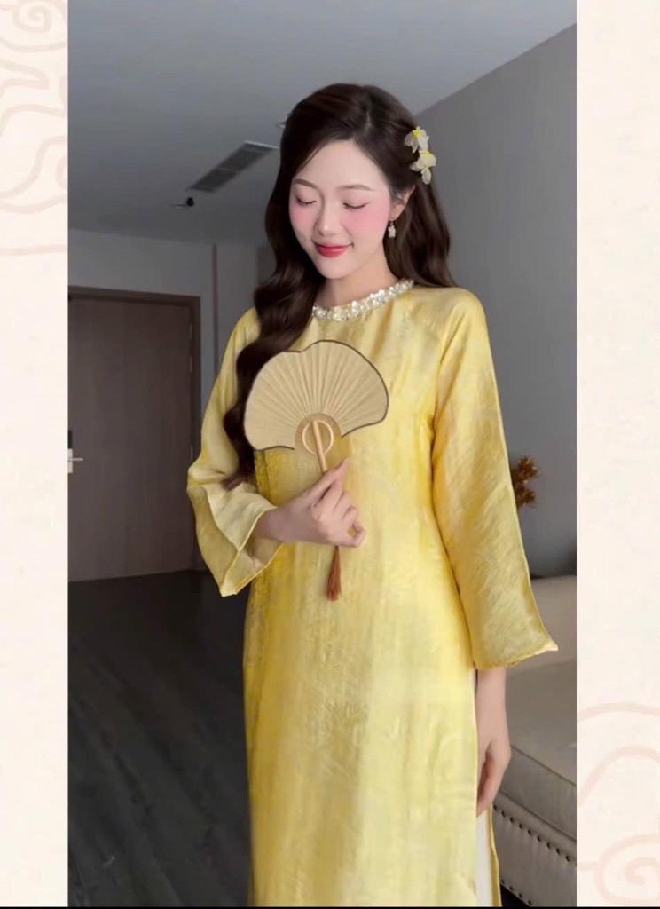 CLEARANCE modern Ao Dai- Tencel silk dress for women