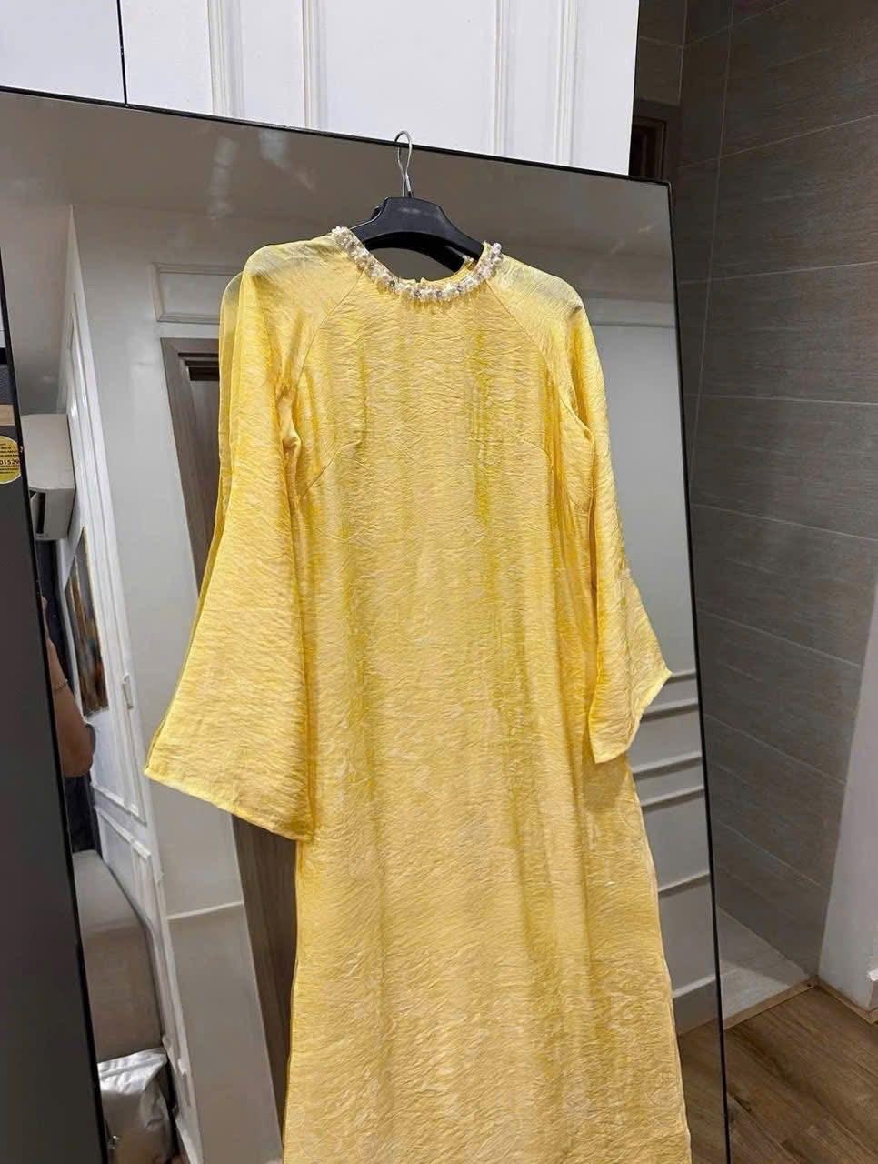 CLEARANCE modern Ao Dai- Tencel silk dress for women