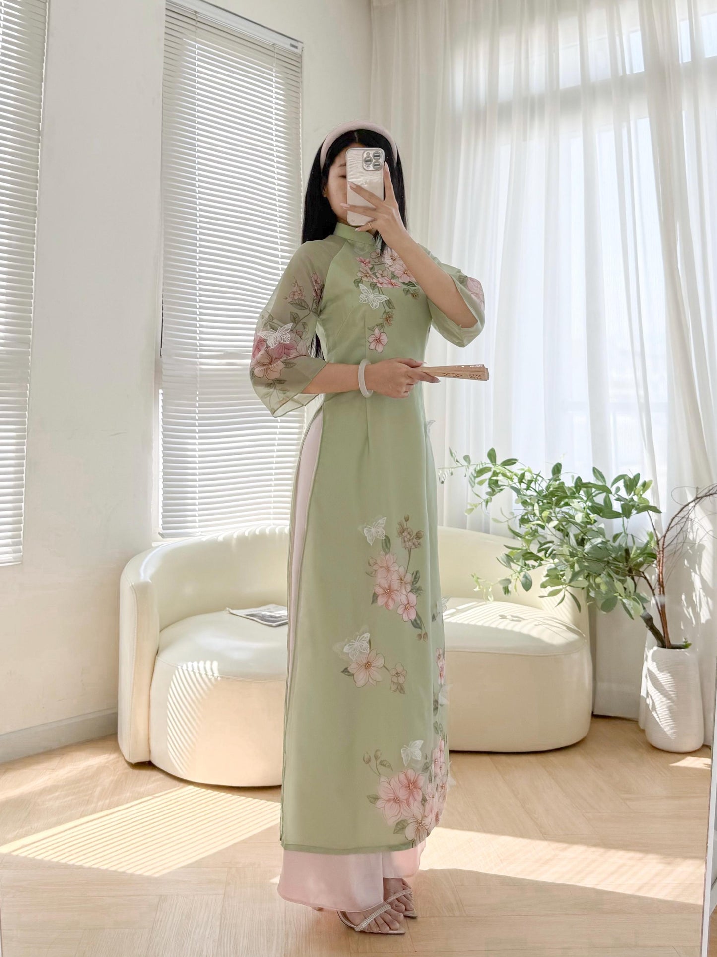 Vietnamese modern ao dai- Ao Dai loose fit, big sizes, over sizes