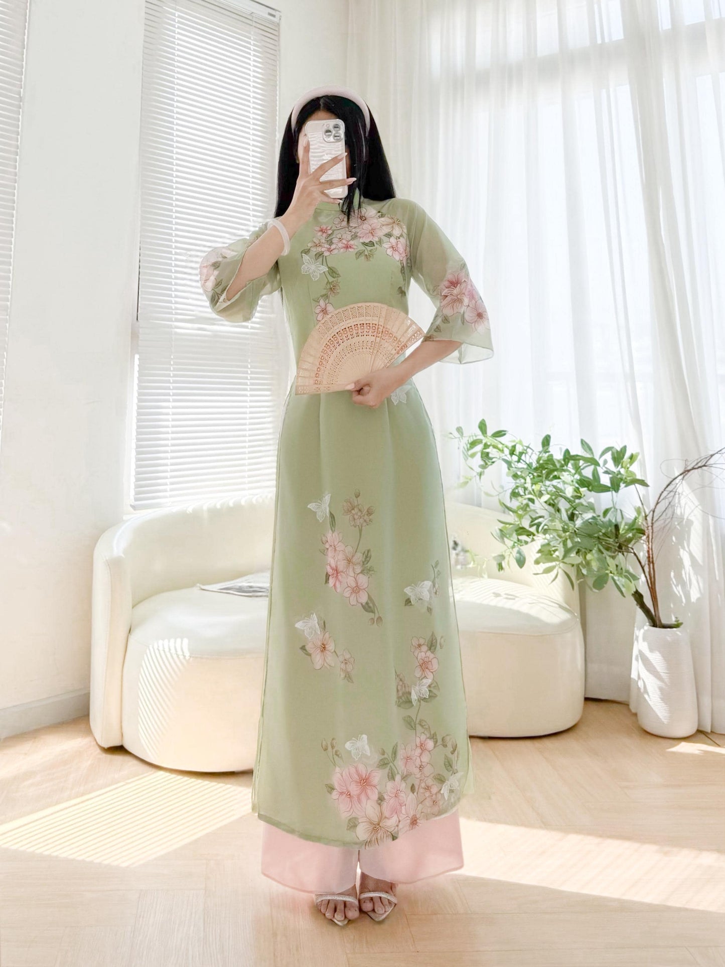 Vietnamese modern ao dai- Ao Dai loose fit, big sizes, over sizes