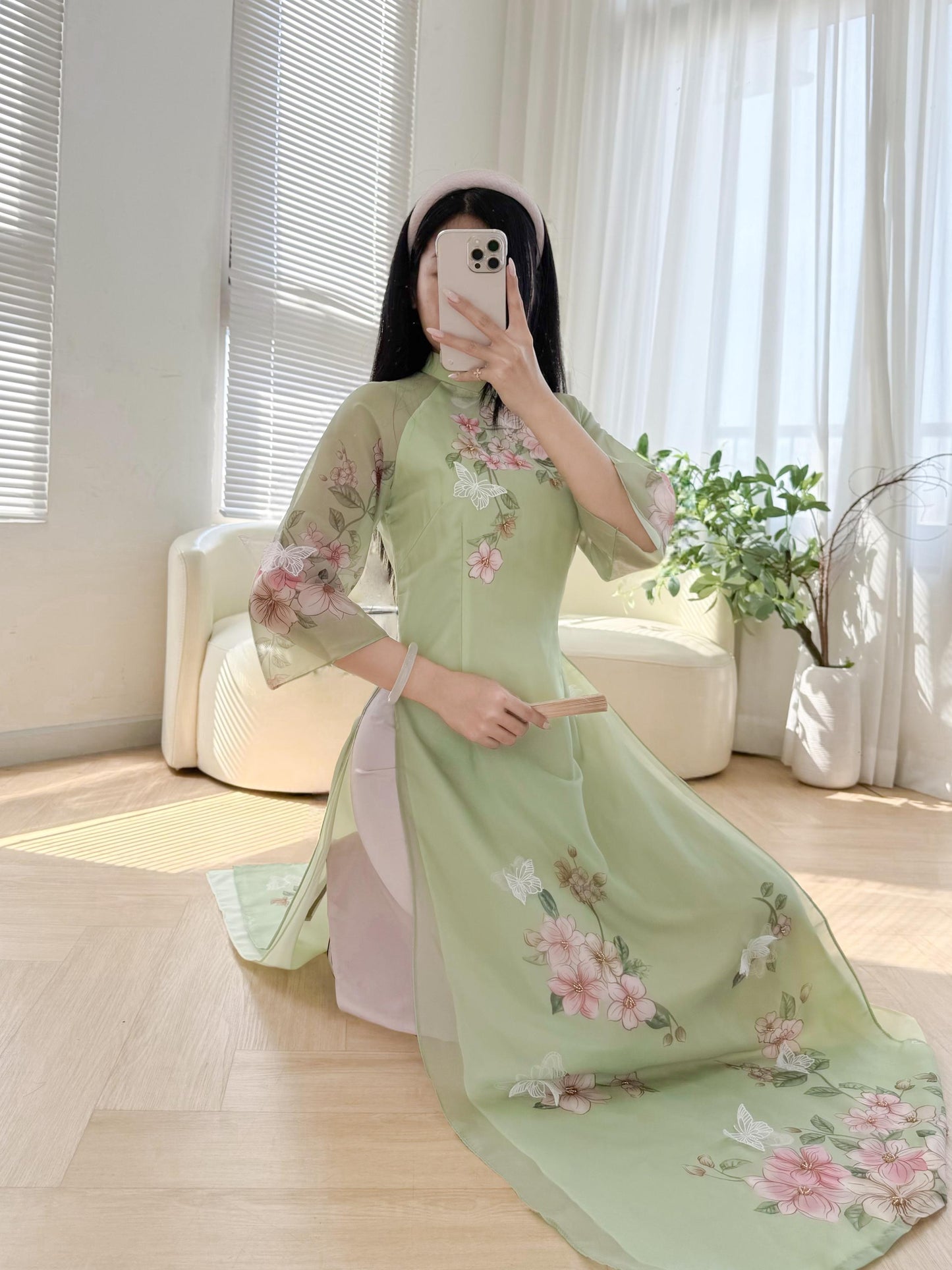 Vietnamese modern ao dai- Ao Dai loose fit, big sizes, over sizes