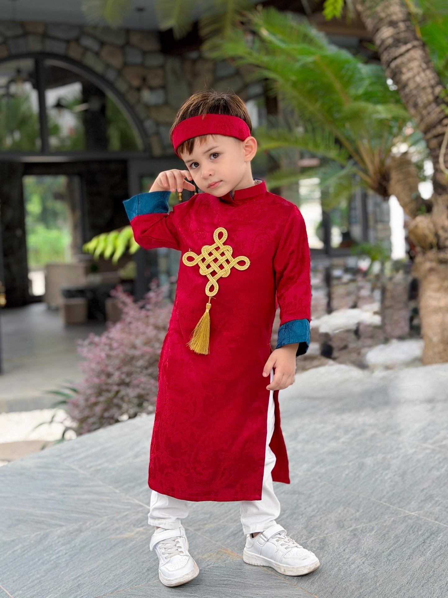 Ao dai for boy, kid, teen- Vietnamese male ao dai only