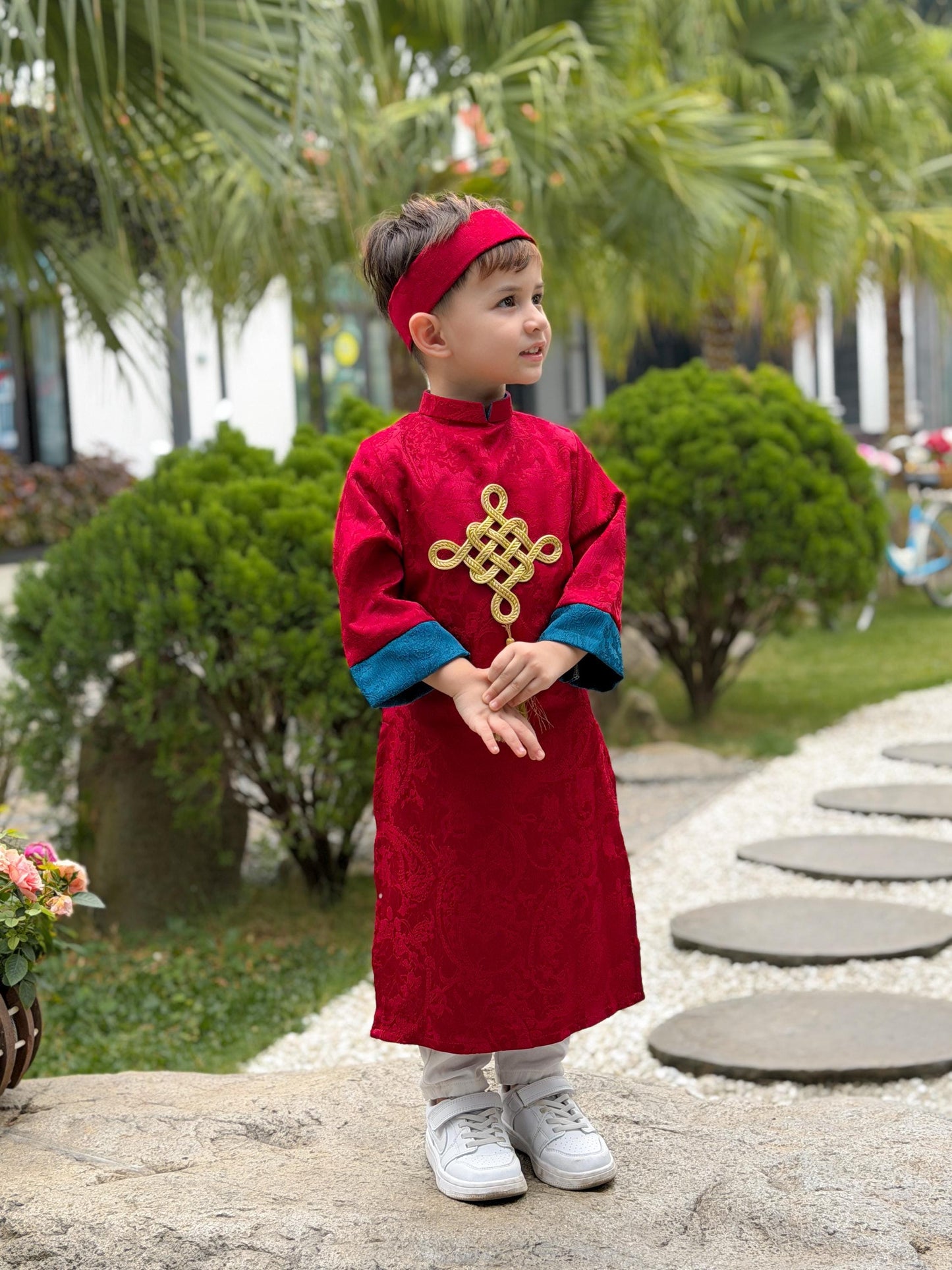 Ao dai for boy, kid, teen- Vietnamese male ao dai only