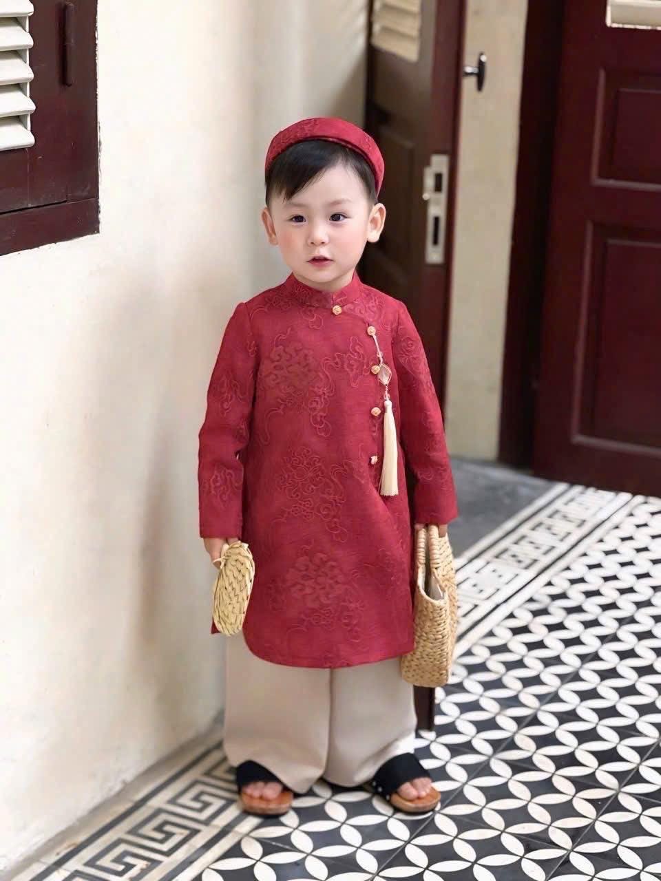 Pre-order áo dài for boys- Ao dai truyen thong