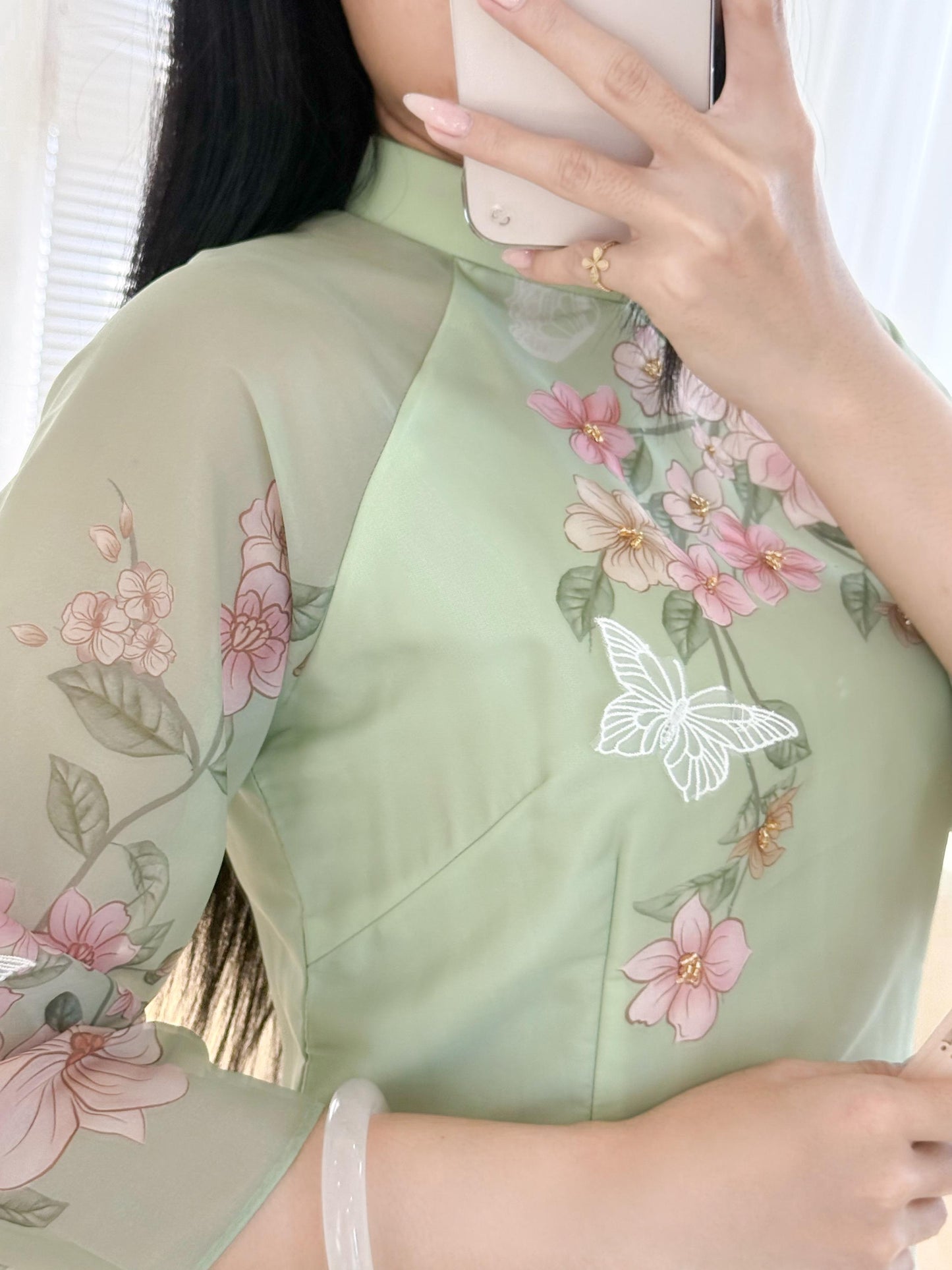 Vietnamese modern ao dai- Ao Dai loose fit, big sizes, over sizes
