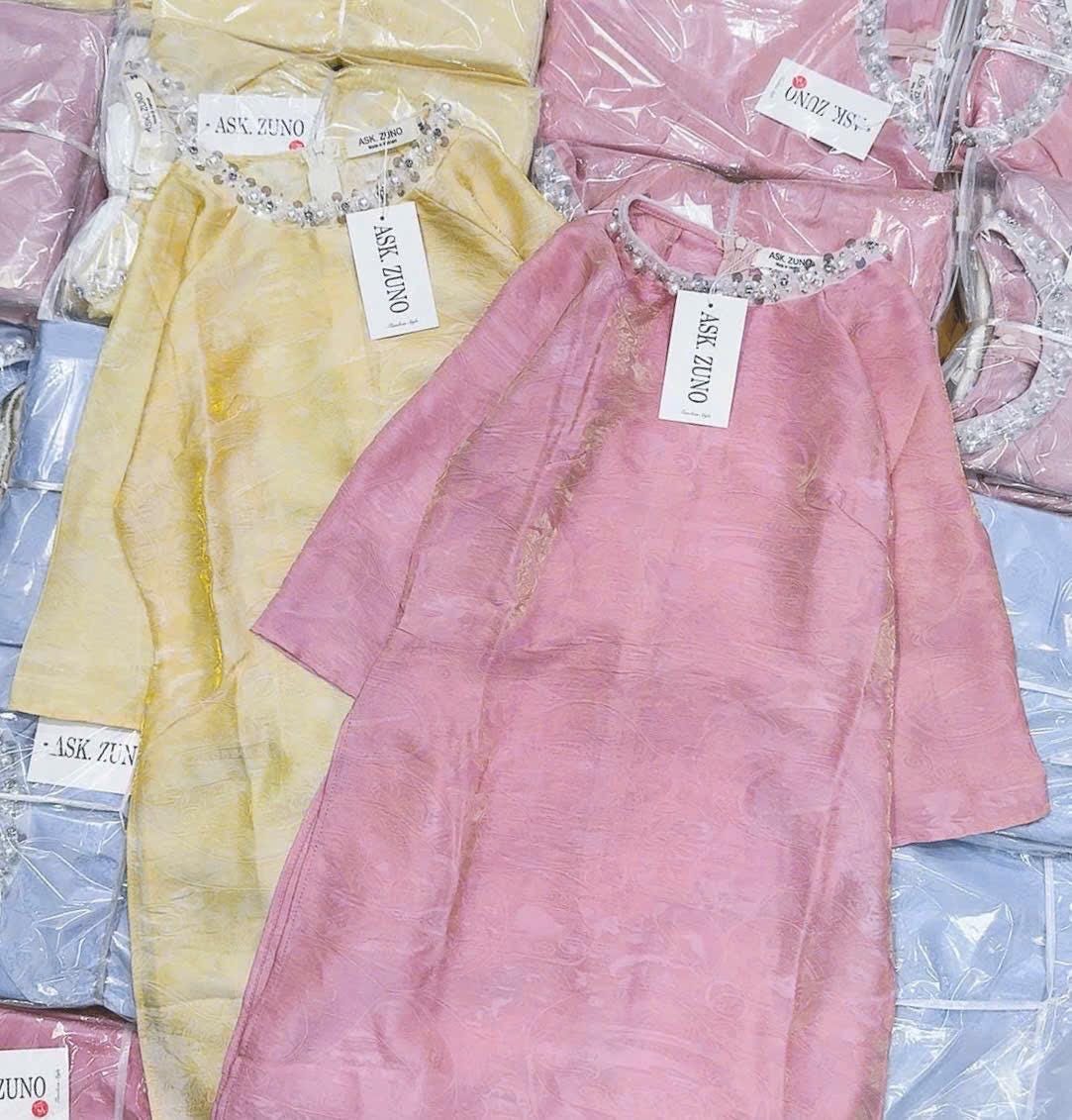 CLEARANCE modern Ao Dai- Tencel silk dress for women